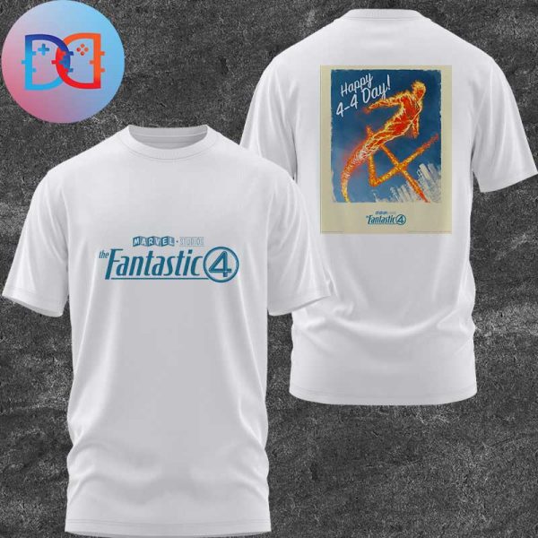 First Poster Of The Human Torch In The Fantastic Four Two Sides Classic T-Shirt