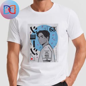 George Russell At The Japanese GP Anime Classic T-Shirt