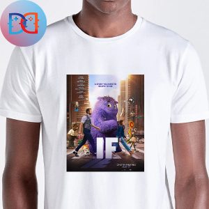 If Movie Ryan Reynolds Walking In The Street In Theatres May 17 2024 Classic T-Shirt
