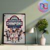UConn Men’s Basketball X Nike Quote We’d Like To Delicate This Championship Home Decor Poster Canvas