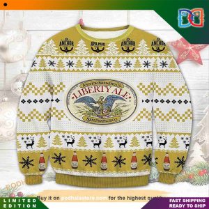 Anchor Brewing Liberty Ale Beer San Francisco All Over Prints Ugly Christmas Sweater