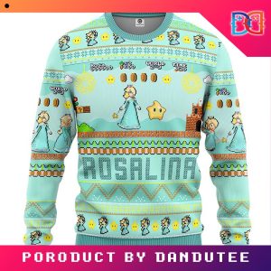 Super Mario Rosalina Game Ugly Christmas Sweater