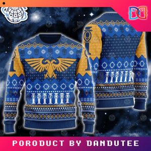 Warhammer 40k Imperium Game Ugly Christmas Sweater