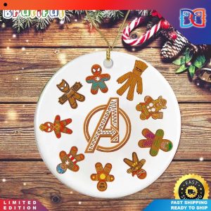 Merry Avengers Funny Xmas Gift Hallmark Marvel  Christmas Ornaments