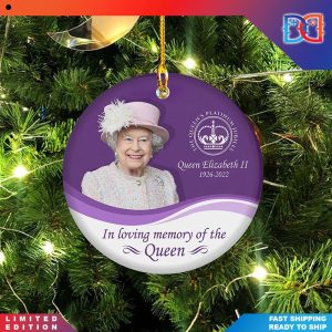 Queen Elizabeth Platinum Jubilee Rip Of England Christmas Ornaments