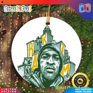 Rakim Art Music Hip Hop Dancer  Christmas Ornaments