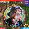 Tupac Artwork Music 90s Hip Hop  Christmas Ornaments
