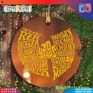 Wutang Clan Hiphop 90s Wu Tang Christmas Ornaments