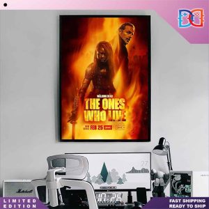 The Ones Who Live Featuring Michonne And Rick Grimes The Walking Dead World New Series 25 Feb 2024 Home Decor Poster Canvas