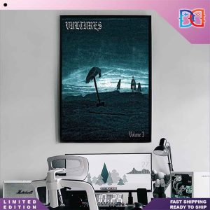 Vultures Volume 3 Kanye West And Ty Dolla $ign April 5th 2024 Home Decor Poster Canvas