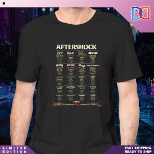 Aftershock Festival 2024 Lineup Fan Gift Classic Shirt