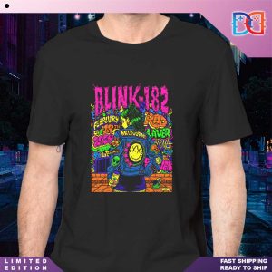 Blink-182 Rod Laver Arena Melbourne VIC Feb 29th 2024 Gravity Style Fan Gift Classic Shirt