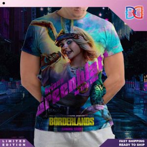 Borderlands Movie Ariana Greenblatt As Tiny Tina Special In Her Own Explosive Way Fan Gift All Over Print Shirt