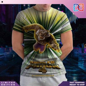 Kung Fu Panda 4 New Poster Tai Lung Fan Gift All Over Print Shirt
