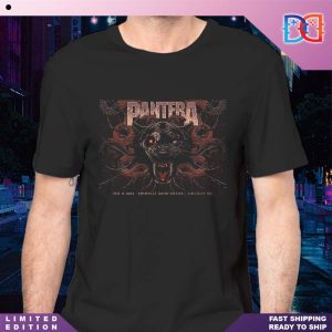 Pantera Feb 14 2024 Lincoln Nebraska Black Panther And Snake Fan Gift Classic Shirt