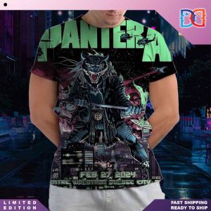 Pantera Show Feb 27 2024 Centre Videotron Quebec City Canada Fan Gift All Over Print Shirt