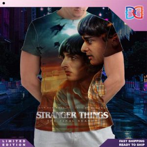 Stranger Things The Final Season Netflix Fan Gifts All Over Print Shirt