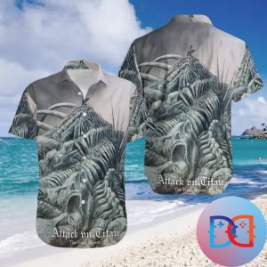 Attack On Titan The Final Season Fan Gift Hawaiian Shirt