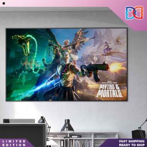 Fortnite Chapter 5 Season 2 Myths And Mortals Fan Gifts Home Decor Poster Canvas