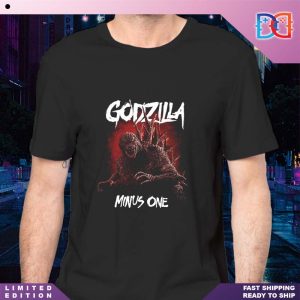 Godzilla Minus One Black Edition Fan Gift Classic Shirt