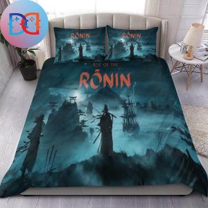 Rise Of The Ronin Marries Team Ninja Sublime Combat Fan Gifts Luxury Queen Bedding Set