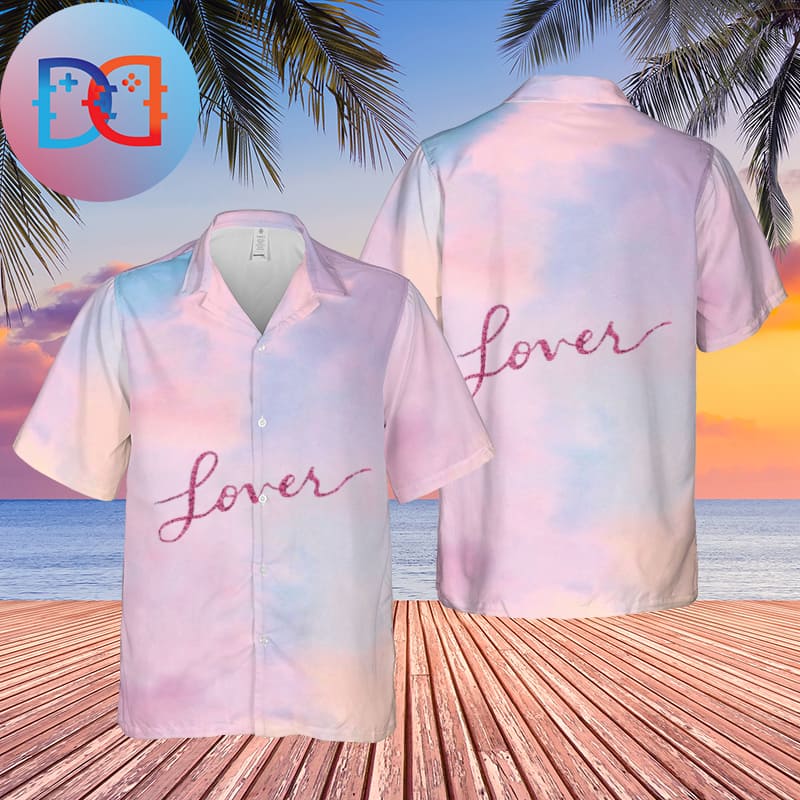 Taylor Swift Lover Pink Cute Gifts For Couple 2024 Trendy Hawaiian Shirt