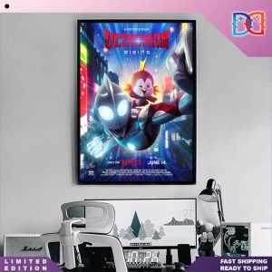 Ultraman Rising A Netflix Series Premieres June 14 2024 Cute Poster Home Decor Poster Canvas