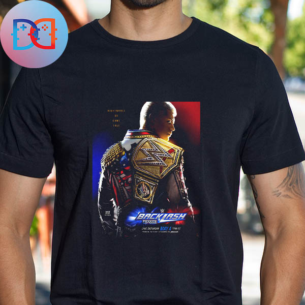 Cody Rhodes WWE Backlash France May 04 2024 Fan Gifts Classic T-Shirt