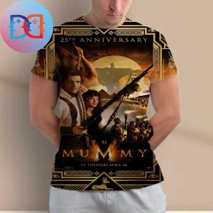 The Mummy Poster For The 25th Anniversary All Over Print Shirt