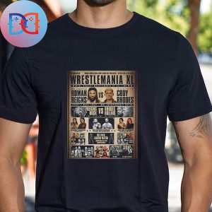 WrestleMania XL 2024 Old School Edition Classic T-Shirt